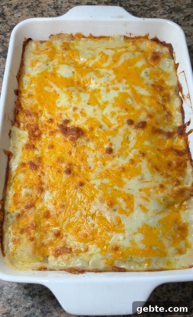 White Chicken Enchiladas