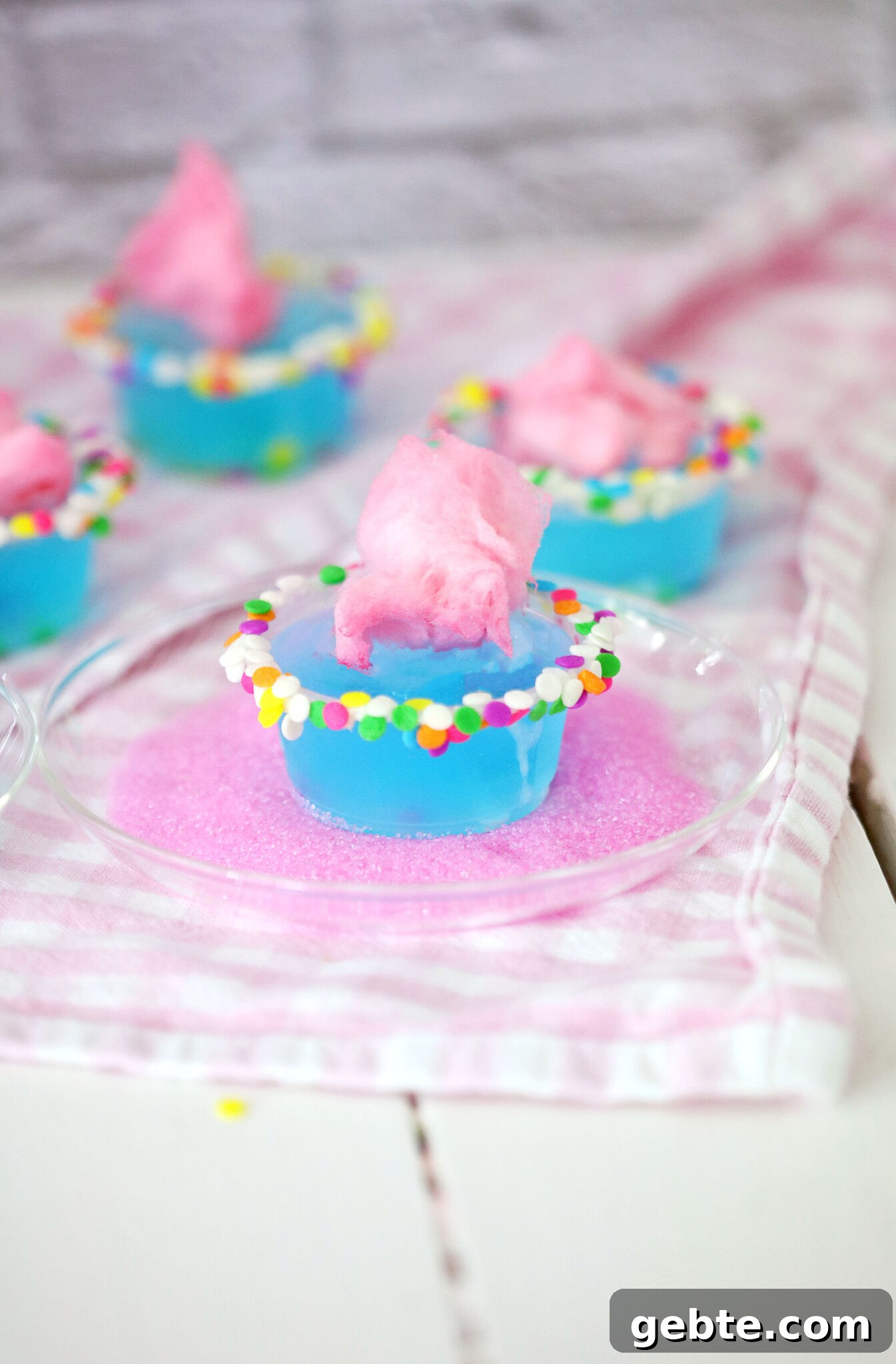 cotton candy jello shots