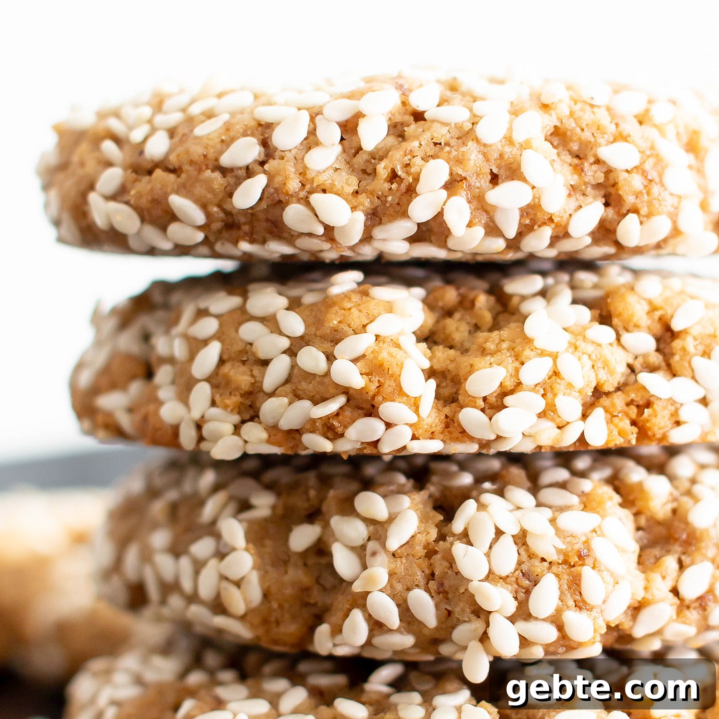 Vegan Sesame Tahini Cookies (Gluten Free)