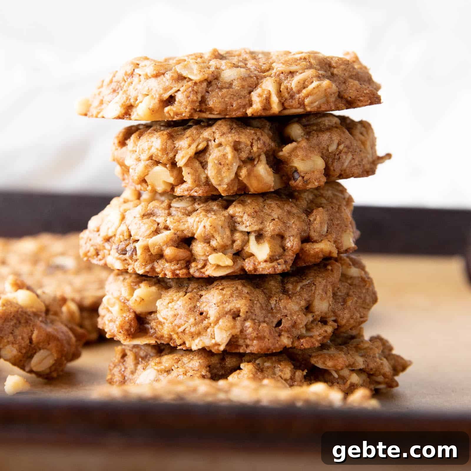 cinnamon oatmeal cookies featured image