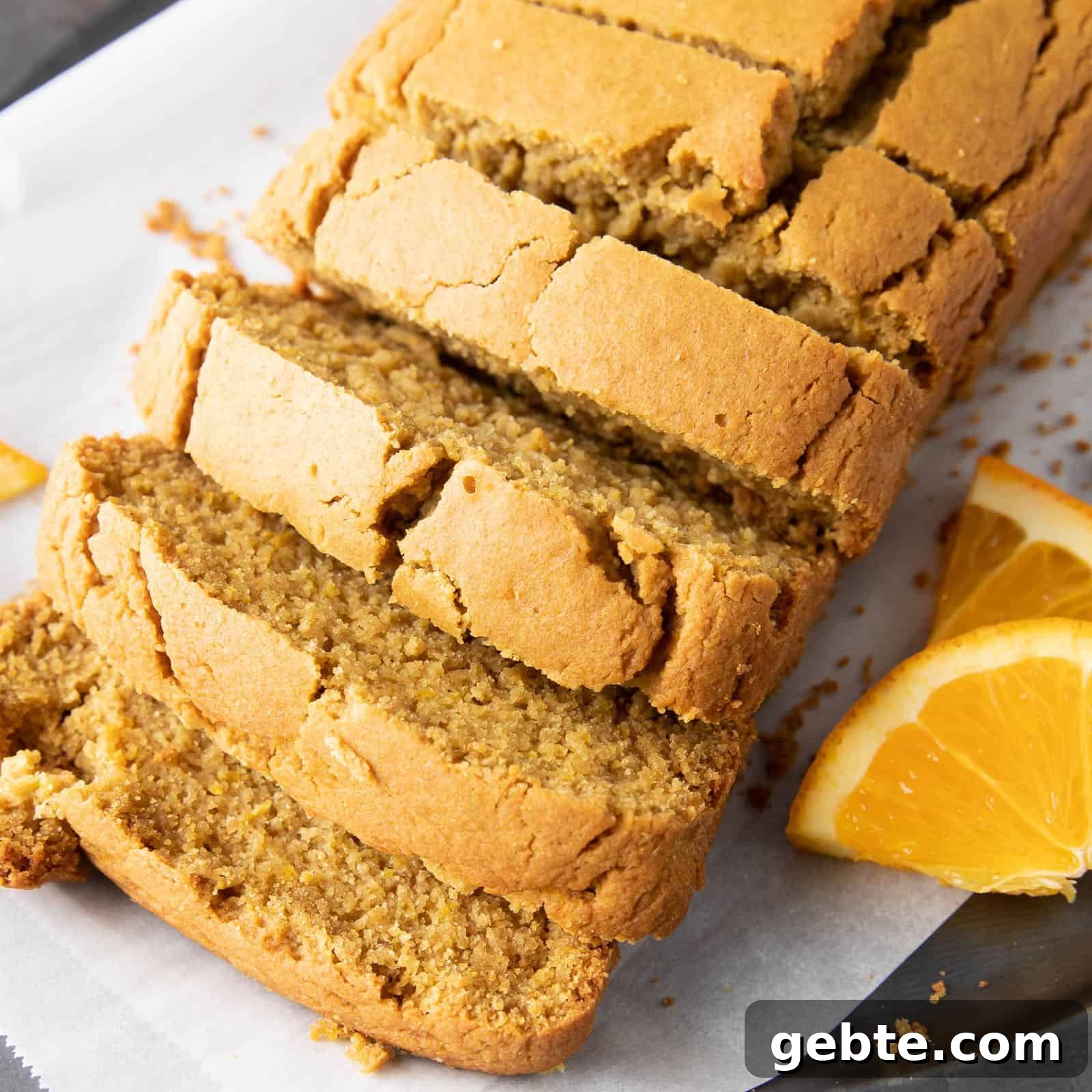 Deliciously Healthy Orange Bread