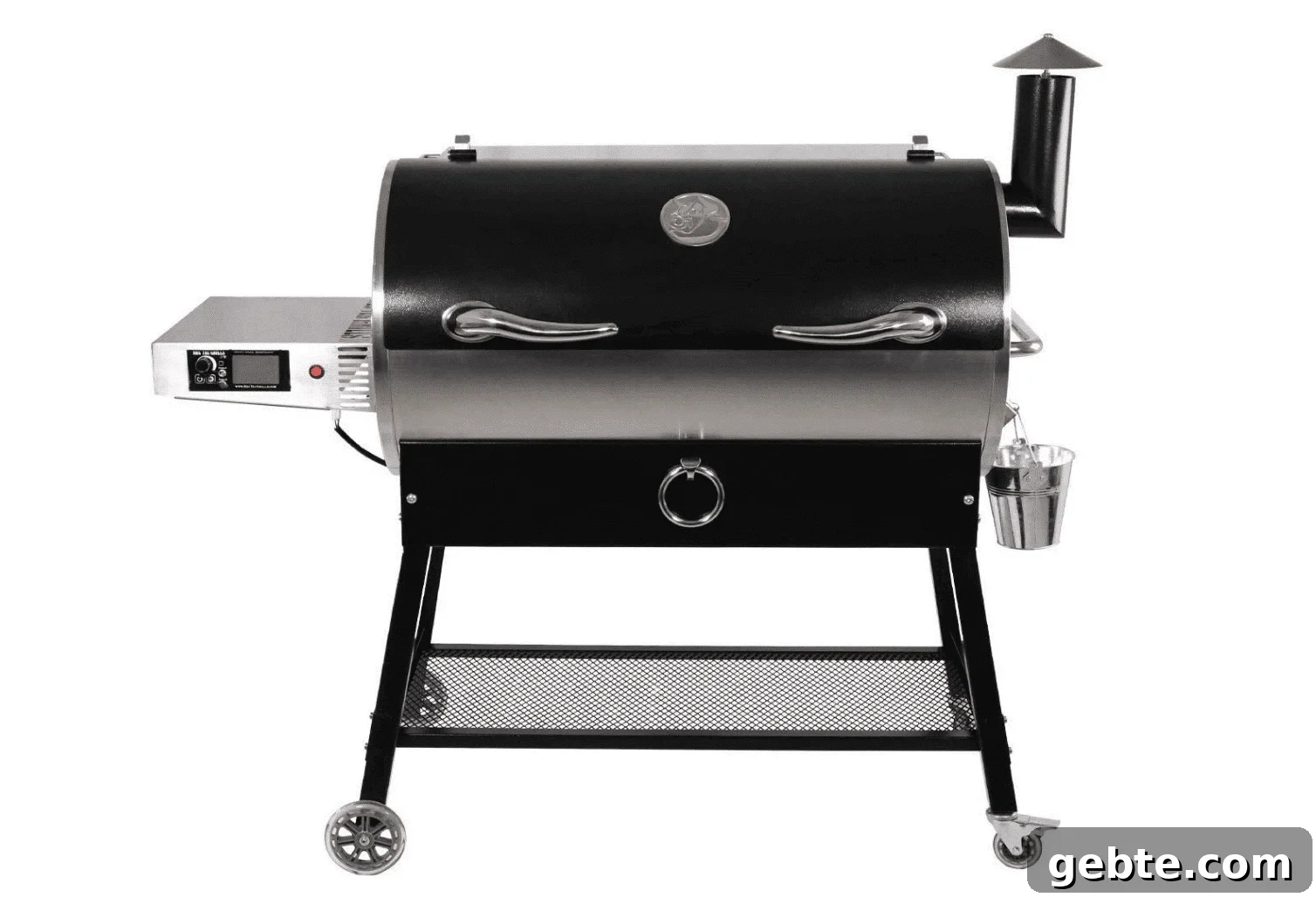 Rec tec 700 smoker on white background