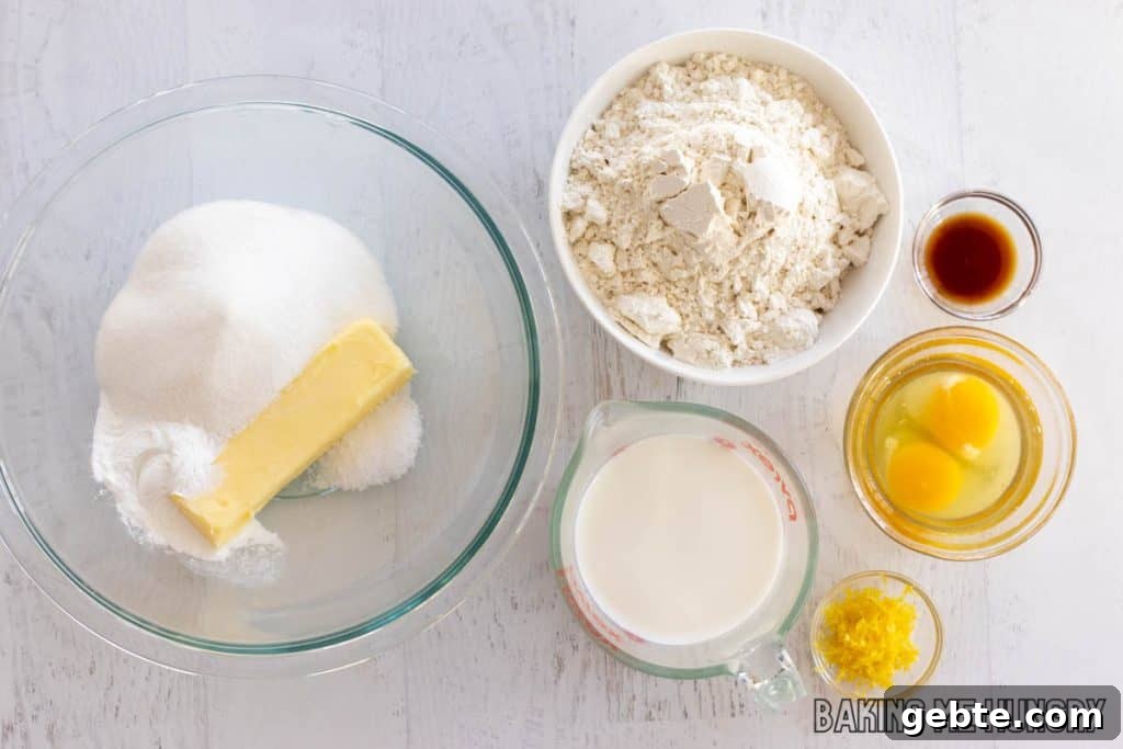 ingredients in small bowls
