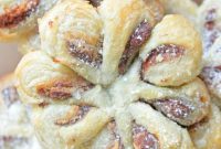 Nutella Puff Pastry Flower Pastries: Step-by-Step Recipe