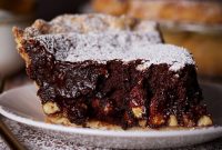 Decadent Chocolate Almond Pie Recipe — Crispy Crust & Rich Filling