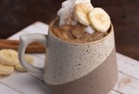 5-Minute Microwave Banana Bread in a Mug, Single-Serve