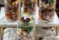 Autumn Harvest Mason Jar Salad Recipes for Fall Lunches