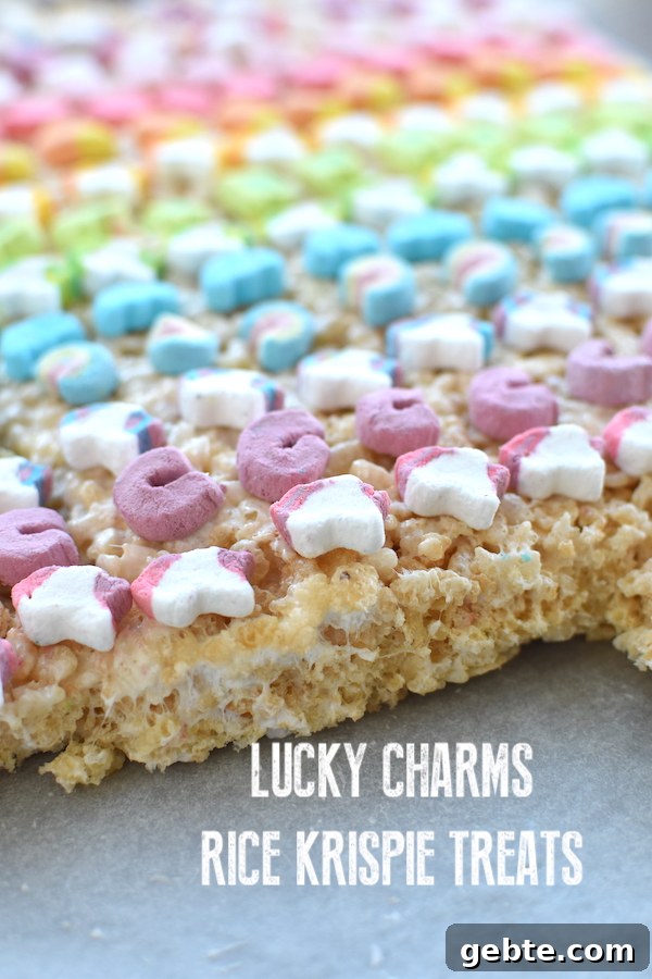 lucky charms rice krispie treats | NoBiggie.net