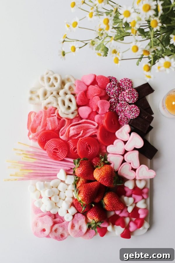 Candy Board | 25+ Valentine's Day Charcuterie Boards