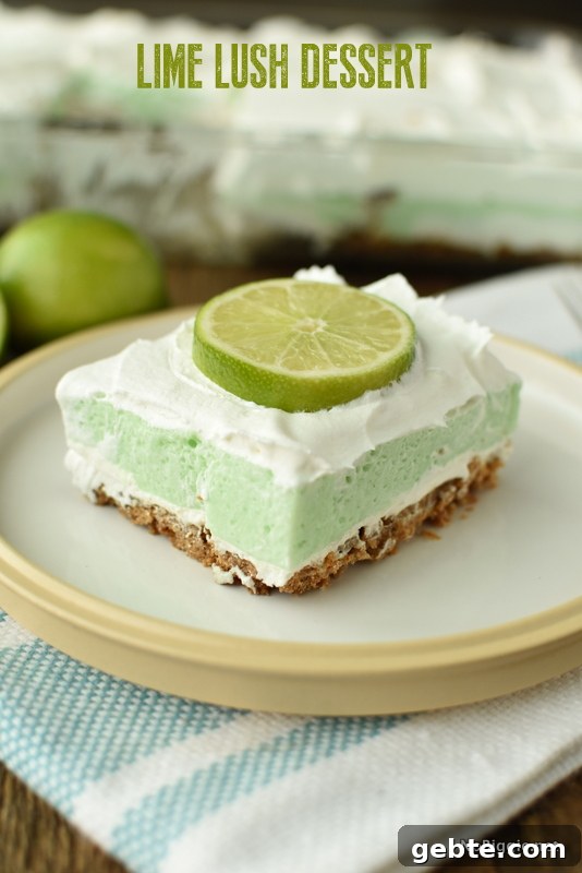 Lime Lush Dessert | NoBiggie.net