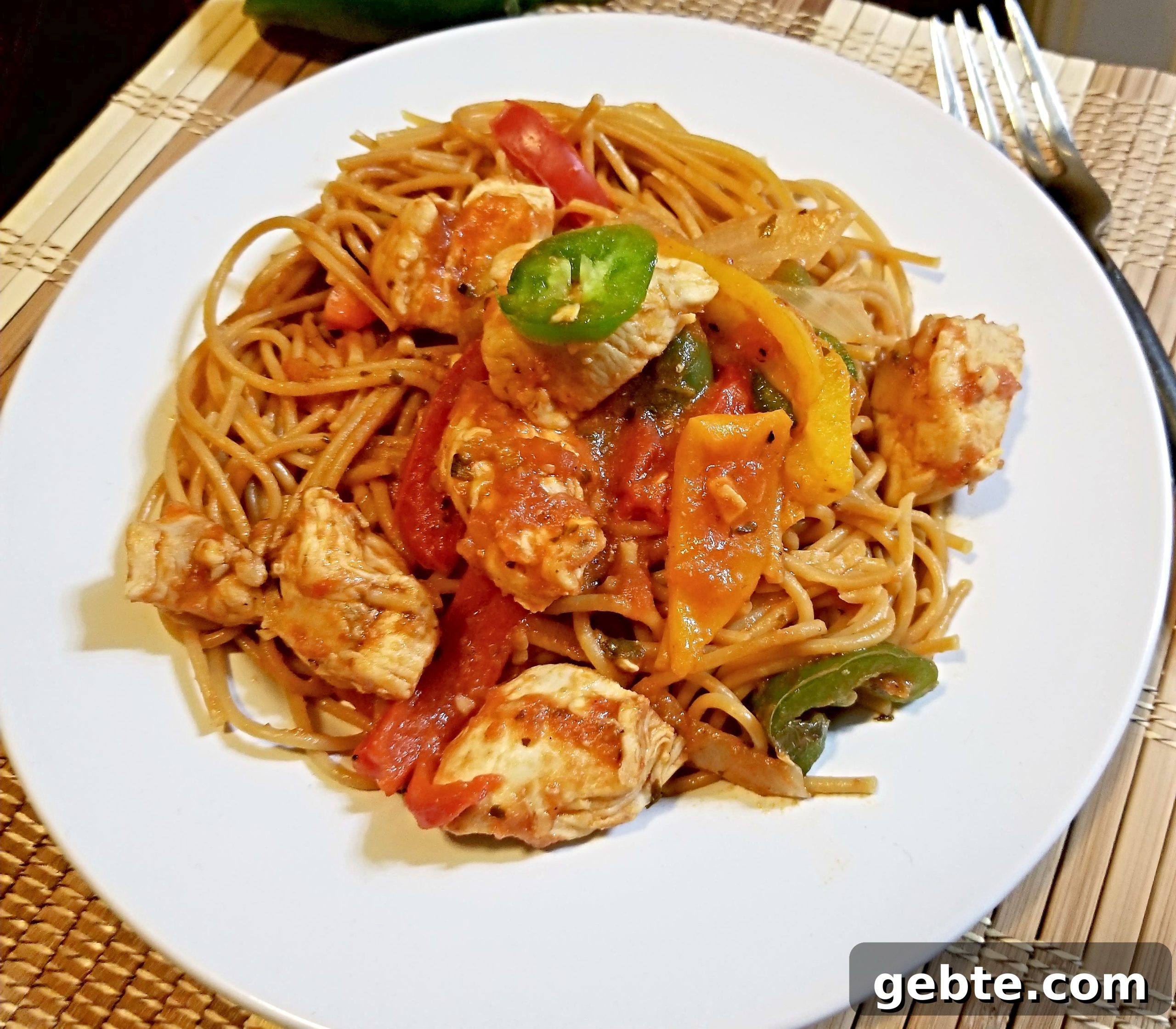 Spicy Chicken Fajita Pasta Recipe for Zesty Weeknight Dinners 2 Spicy Chicken Fajita Pasta