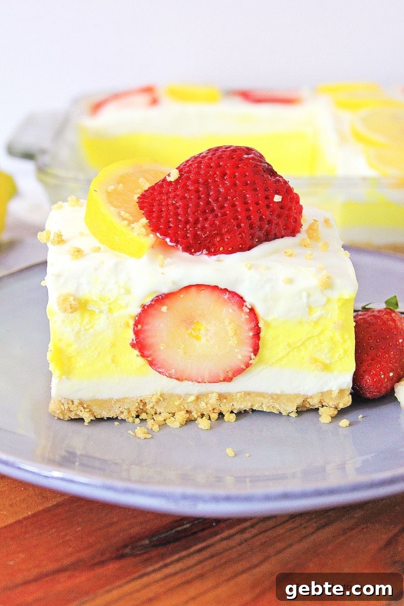 Strawberry Lemon Dream Dessert