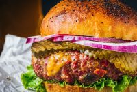 Cowgirl Juicy Lucy Cheeseburger Recipe