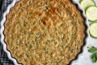 Savory Zucchini Pancake Casserole