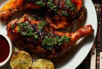 Honey Chipotle Grilled Chicken with Smoky BBQ Glaze