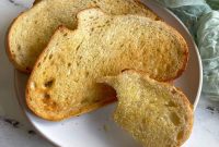 Crispy Air Fryer Toast in Minutes