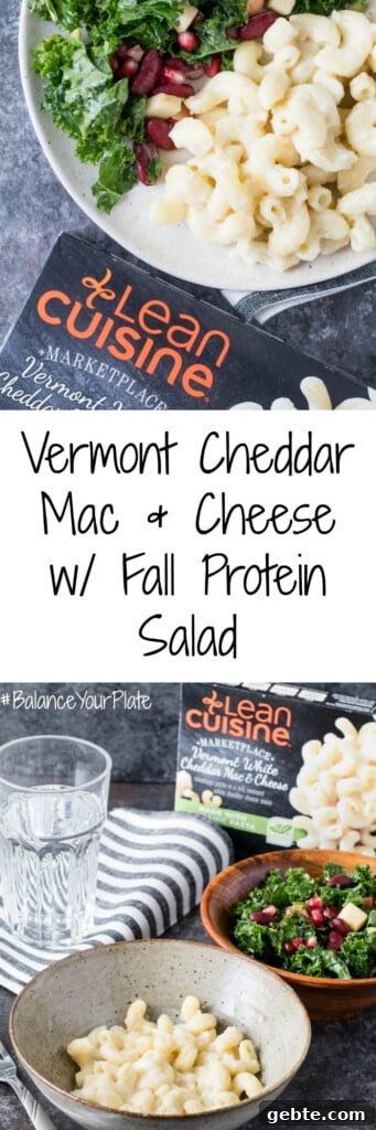 Vermont Cheddar Mac and Cheese with Autumn Protein Salad 3 Vermont Cheddar Mac and Cheese collage