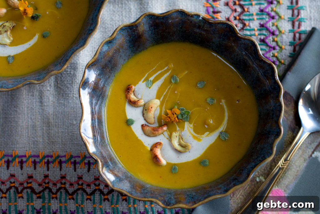 Kabocha squash soup