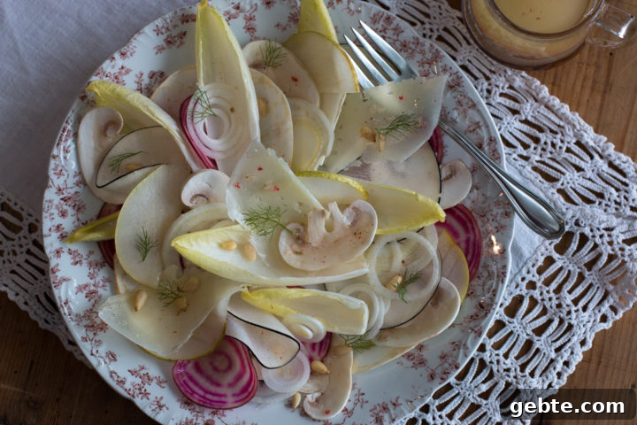 Winter white salad