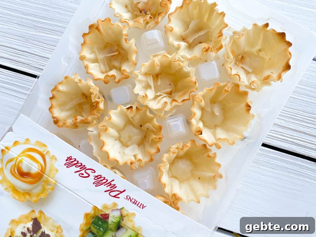Homemade Lunchable Ideas Kids Will Love 4 phyllo cups in a package