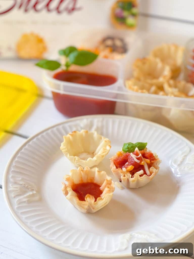 Homemade Lunchable Ideas Kids Will Love 7 homemade pizza lunchable with phyllo cups on a plate