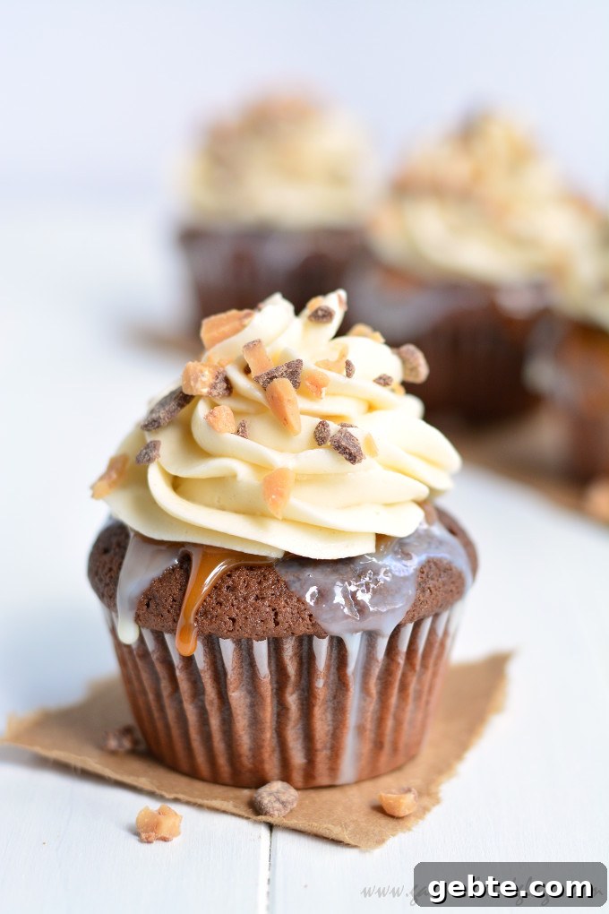 Better Than Anything Cupcakes | Garnish & Glaze