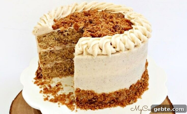 Pecan Spice Layer Cake