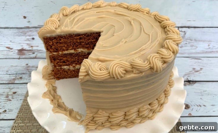 Gingerbread Latte Cake