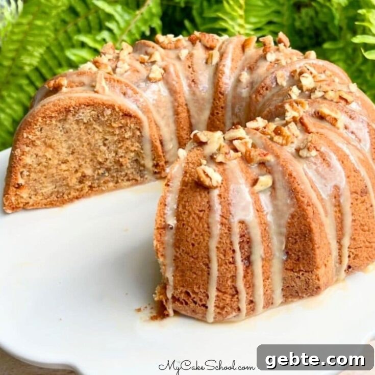 Apple Pecan Bundt Cake
