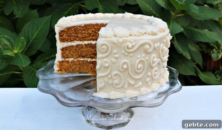 Pumpkin Gingerbread Cake