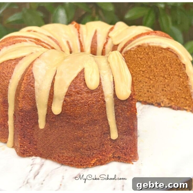 Gingerbread Pound Cake