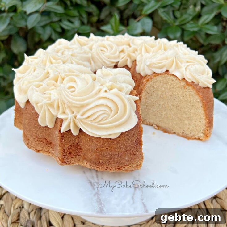 Eggnog Pound Cake