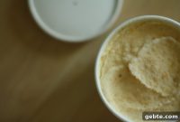 Homemade Bourbon Peach Ice Cream