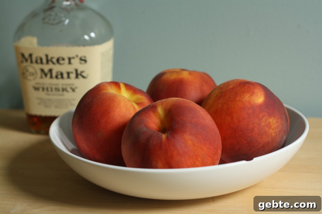 peaches n' bourbon