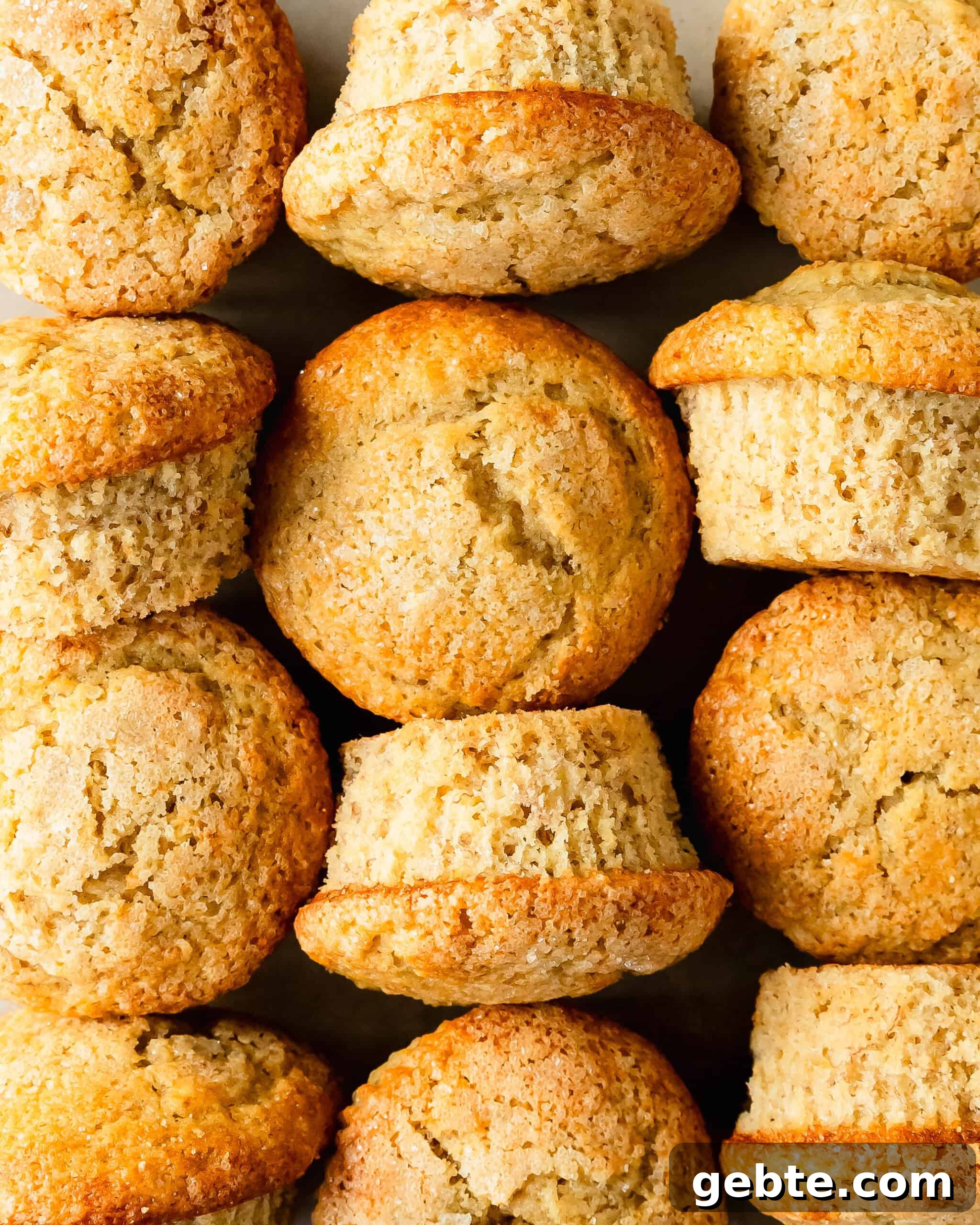Moist Banana Buttermilk Muffins Recipe 7 Banana buttermilk muffins are soft, moist and fluffy muffins made with sweet bananas and tangy buttermilk. These quick and easy to make bakery style banana muffins can be topped with crunchy bits of sparkling sugar, streusel or chocolate chips.