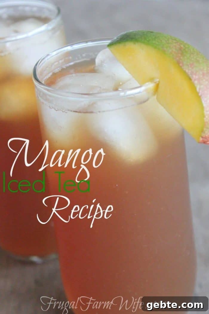Refreshing Iced Peppermint Tea Recipe 6 mango iced tea recipe