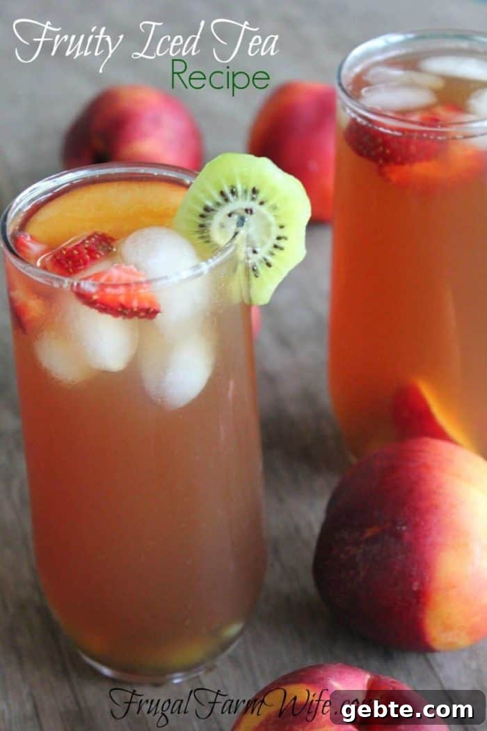Refreshing Iced Peppermint Tea Recipe 7 Fruity Iced Tea Recipe