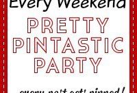 Pretty Pintastic Party 180: DIY Crafts, Recipes and Home Ideas