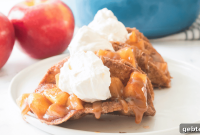 Cinnamon Apple Pie Tacos with Caramel Drizzle