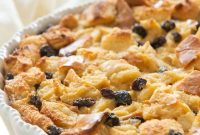 Classic Bread Pudding with Bourbon Caramel Sauce