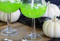 Witch’s Brew Midori Sour Cocktail Recipe
