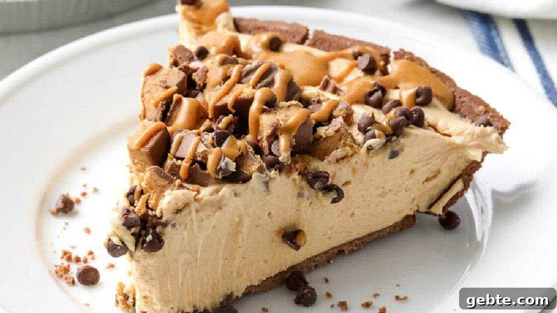 chocolate peanut butter pie