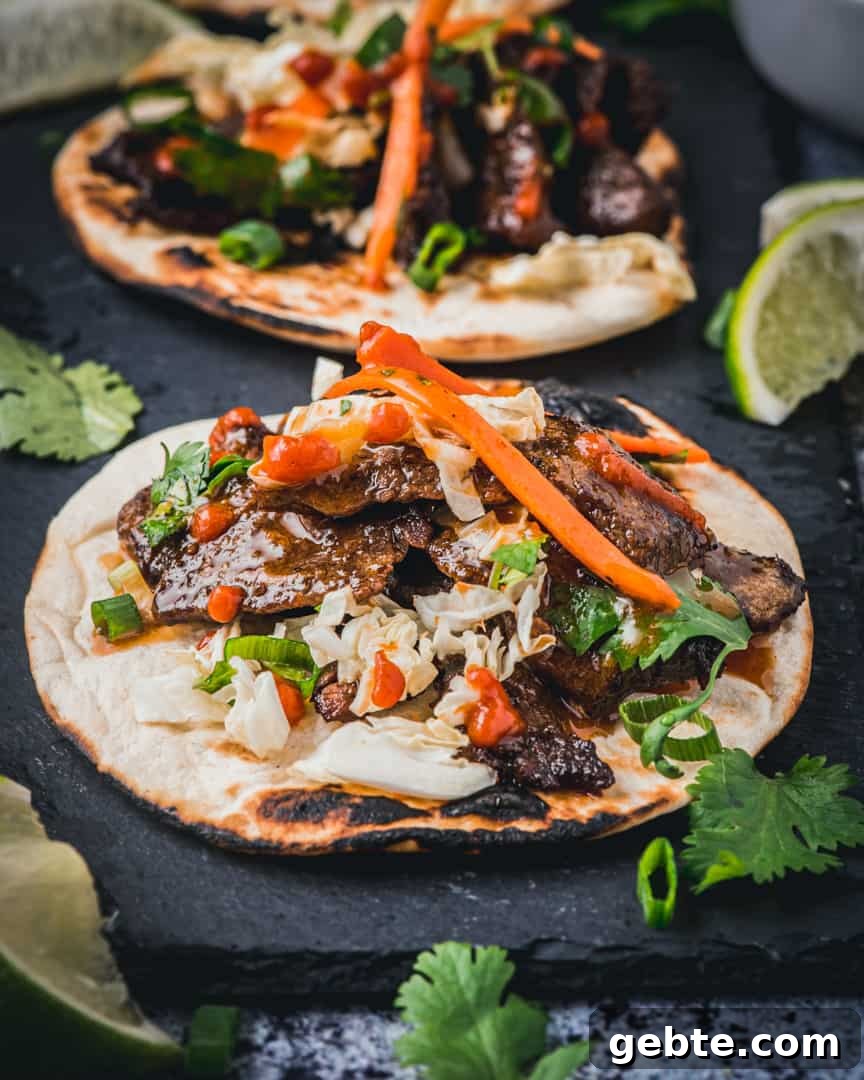 Korean Short Rib Tacos