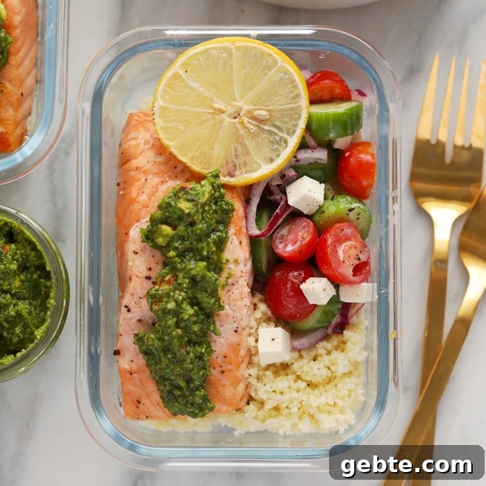 Image for Mediterranean Salmon Meal Prep