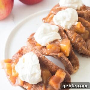 Apple Pie Tacos