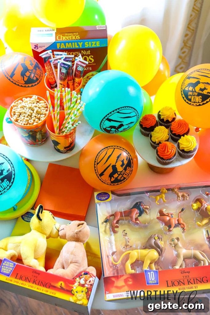 Lion King Theme Party Ideas and New Party Supplies 2 Host a fun Lion King Party