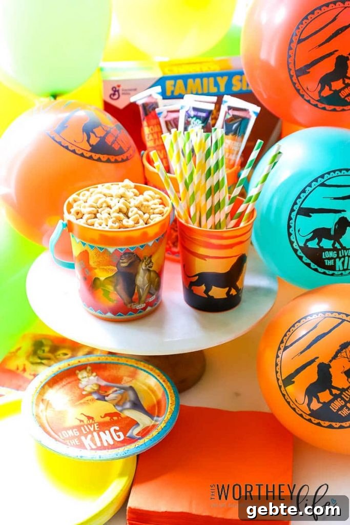 Lion King Theme Party Ideas and New Party Supplies 7 Lion King Themed Party ideas