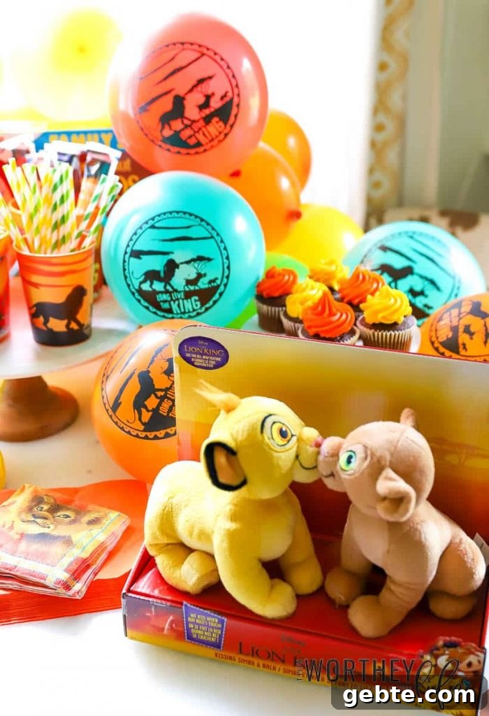 Lion King Theme Party Ideas and New Party Supplies 9 New Lion King toys available at Walmart