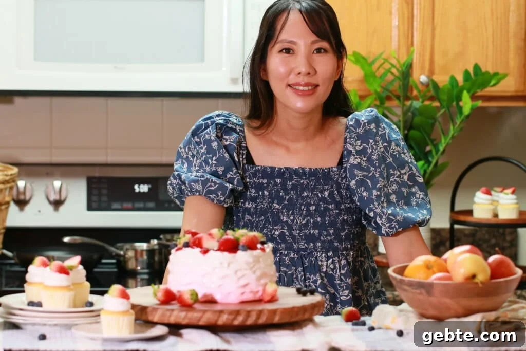 Aya Caliva, the pastry chef and owner of the website, Pastry Living