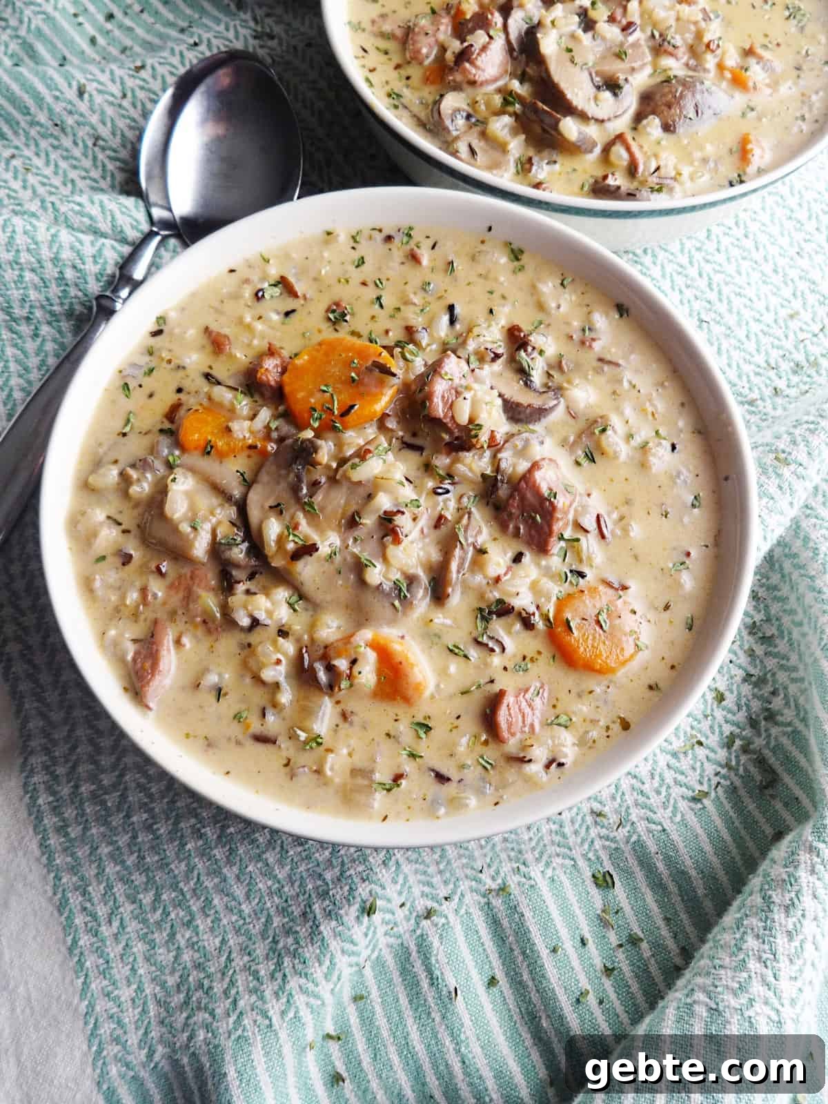 Comforting Chicken, Wild Rice & Mushroom Soup Recipe 3 Chicken and Wild Rice Soup